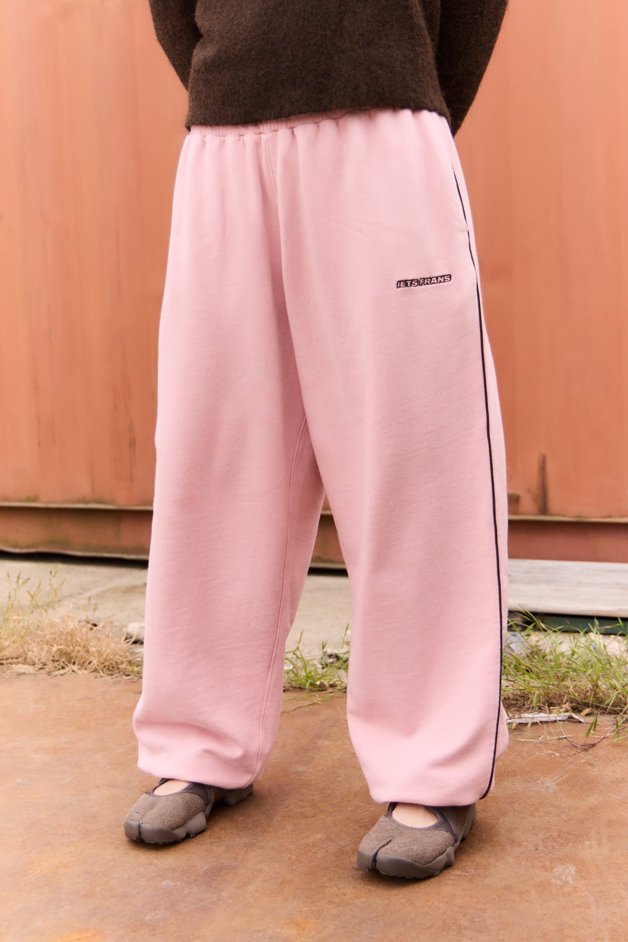Ligh Pink Baggy Sweatpants