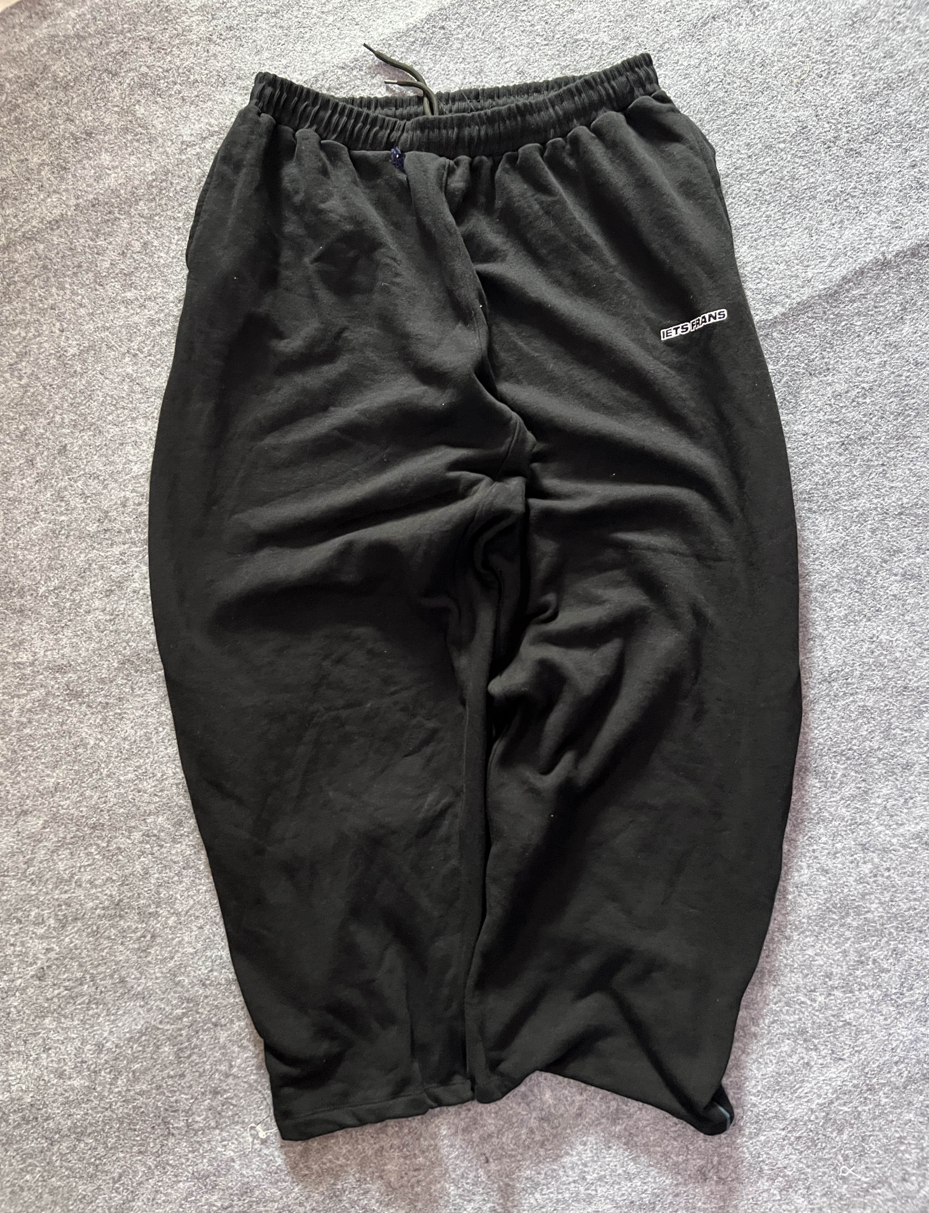 Black Baggy Sweatpants