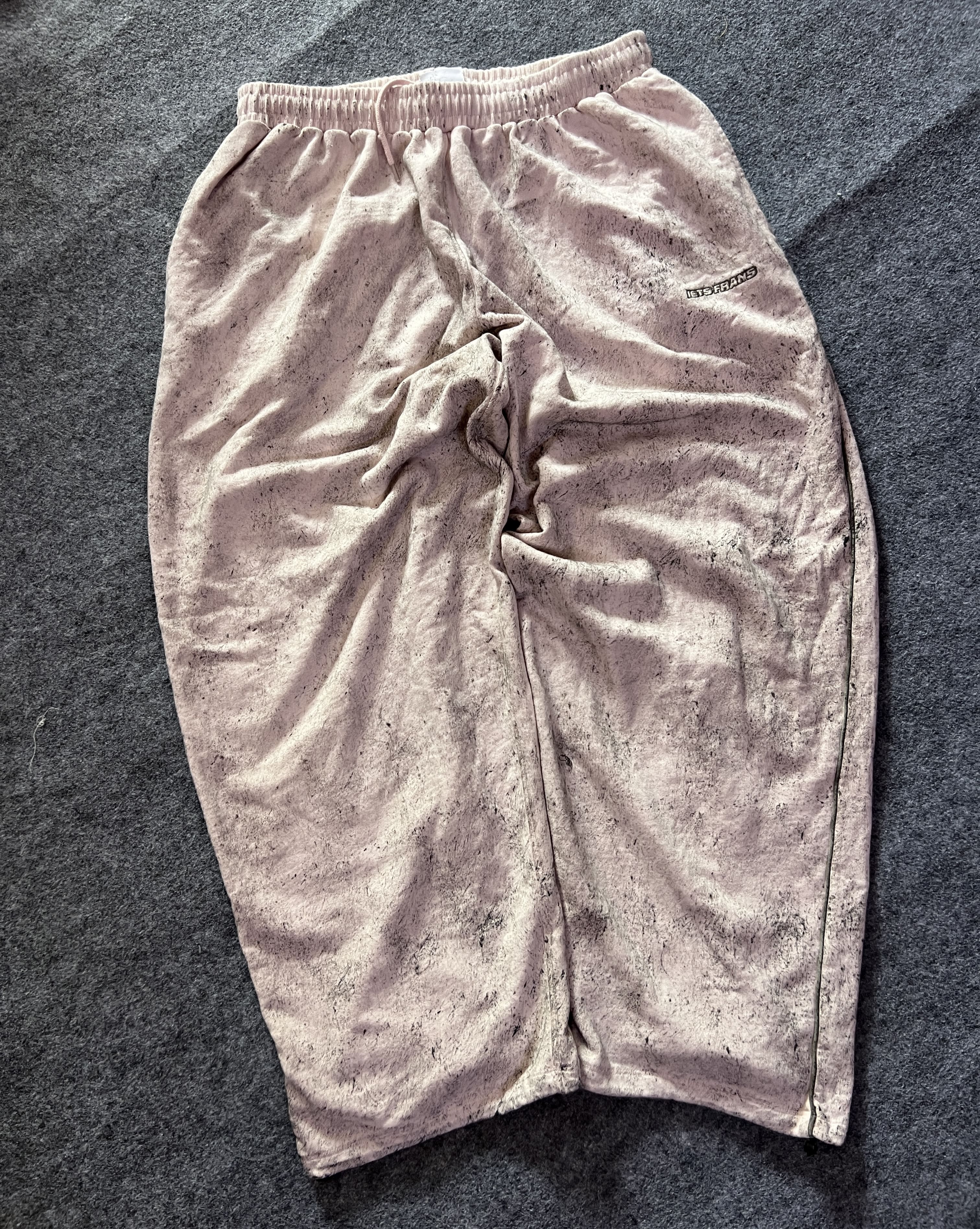 Baby Pink acid wash Sweatpants