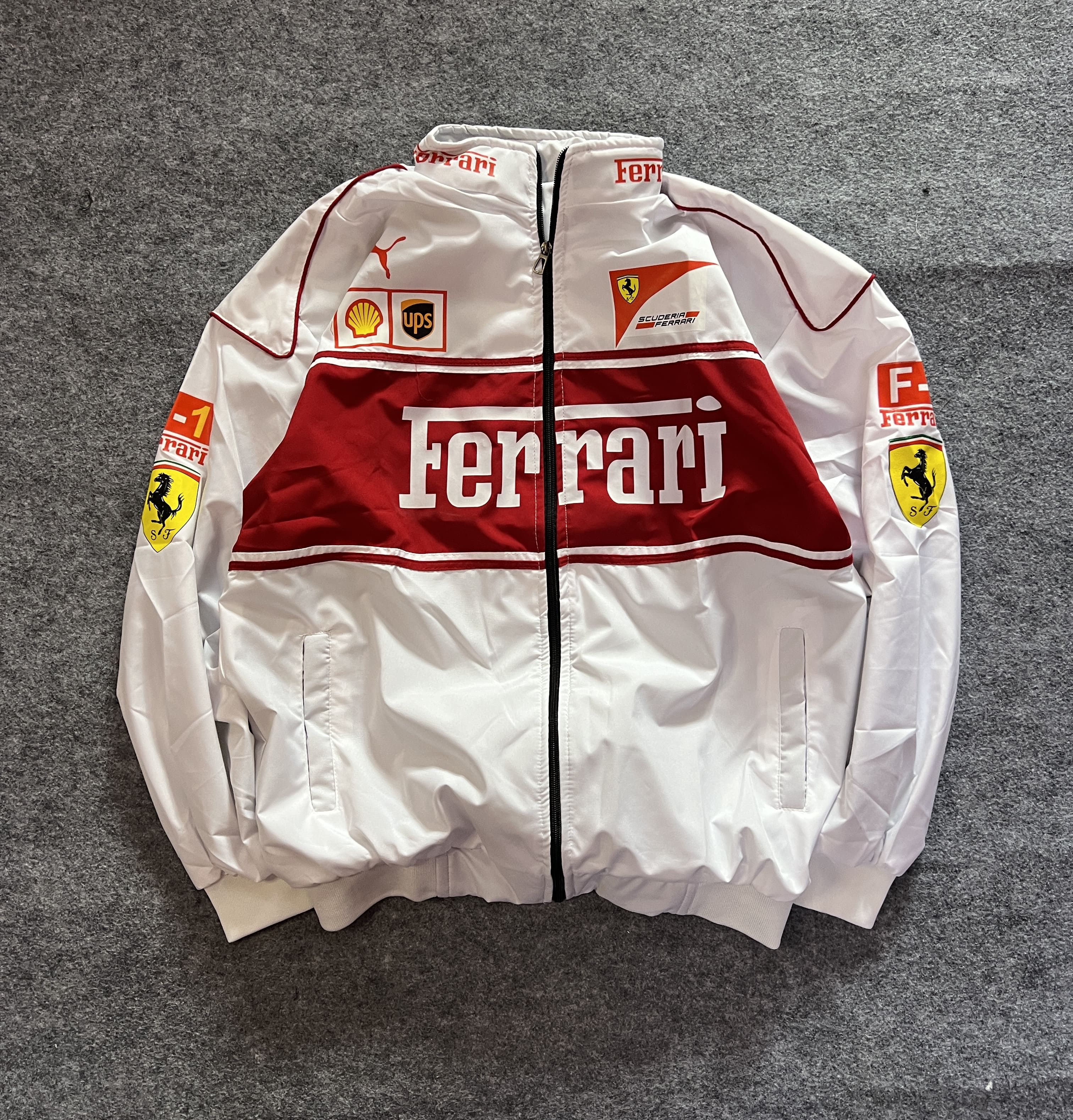 F1 Ferrari Racing Jacket | Scuderia Ferrari Motorsport Jacket