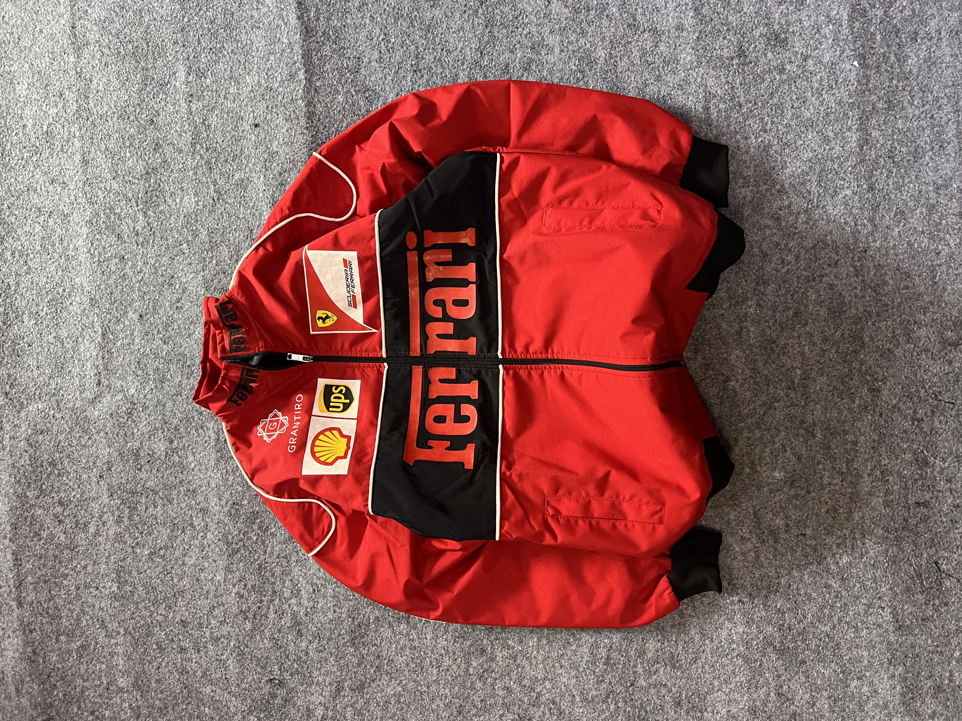 F1 Ferrari Racing Jacket | Scuderia Ferrari Motorsport Jacket